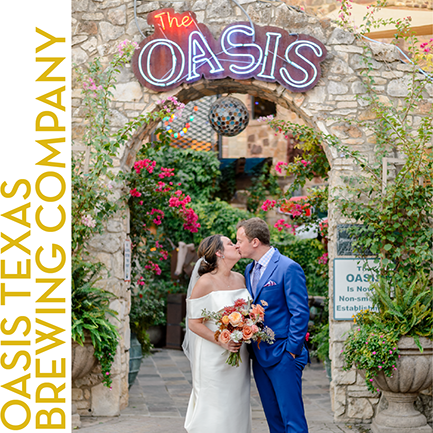 Wedding at Oasis Texas Brewing Company